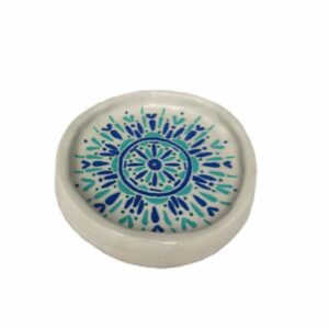 Blue Mandala Incense Holder