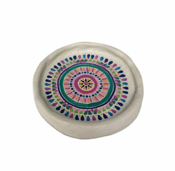 Mandala Round Incense Holder